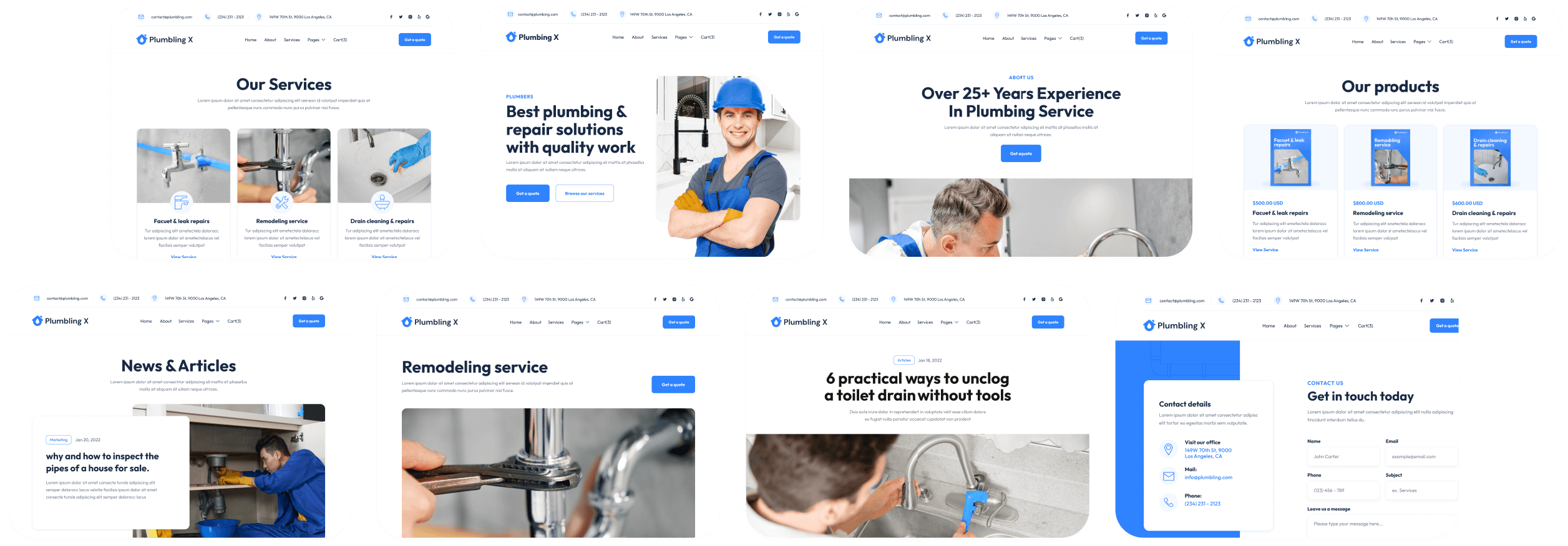 Buy Now On Webflow - Plumbling X Webflow Templates